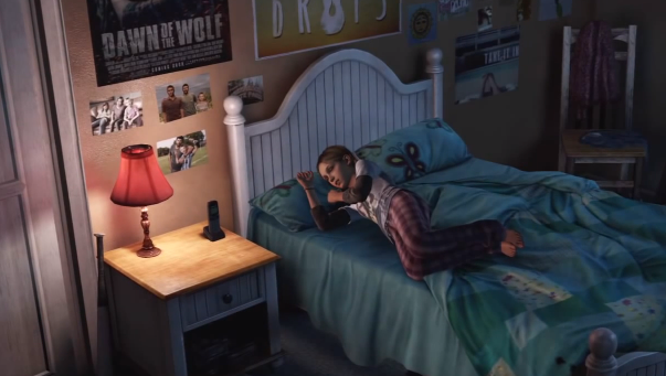 La chambre de Sarah dans l’intro de The Last of Us